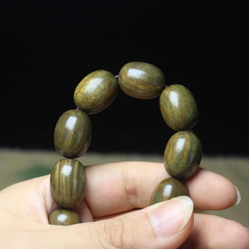 With Fragrance Guajacwood Purple Sandalwood S. Jujube Beads Bracelet Abacus Beads Bracelet Bamboo Section Men and Women Rosary