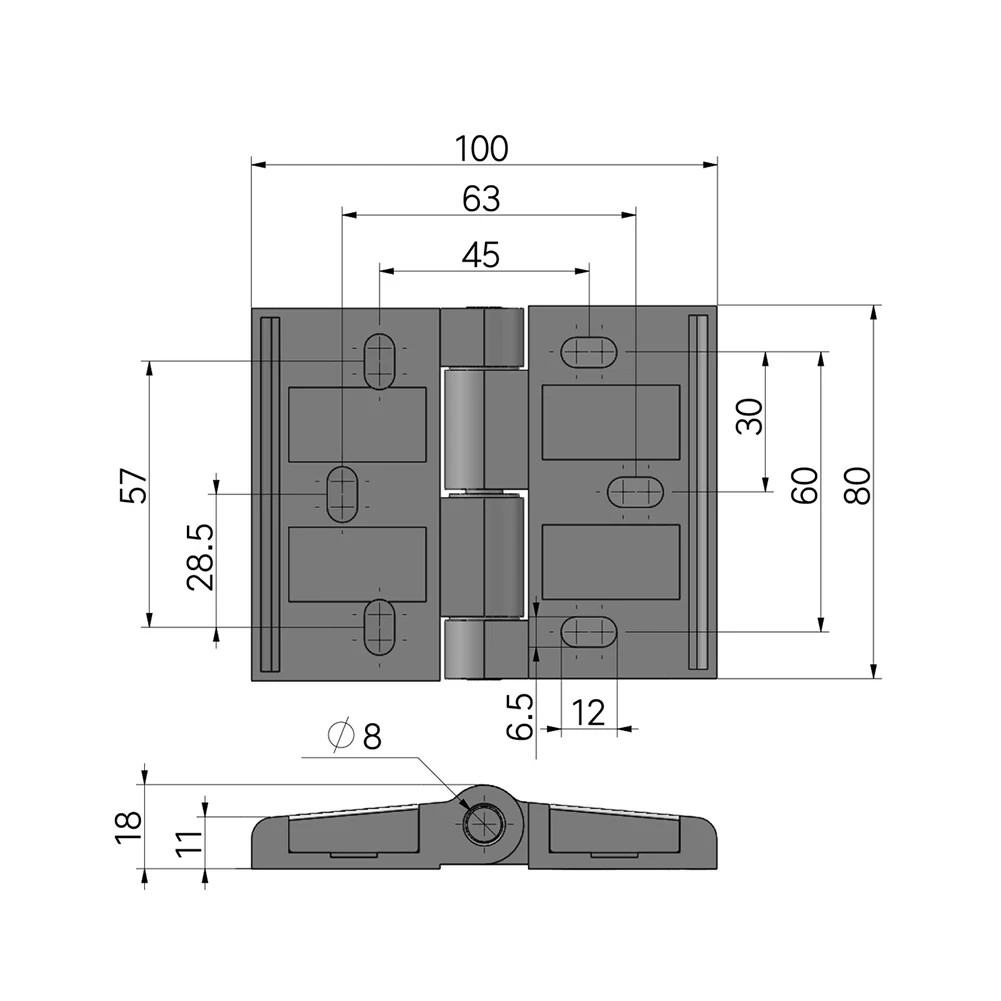 

Stainless Steel & Zinc Alloy HeavyDuty Cabinet Hinges Offering 135 Degree Open Angle for Industrial Use and Automation Equipment