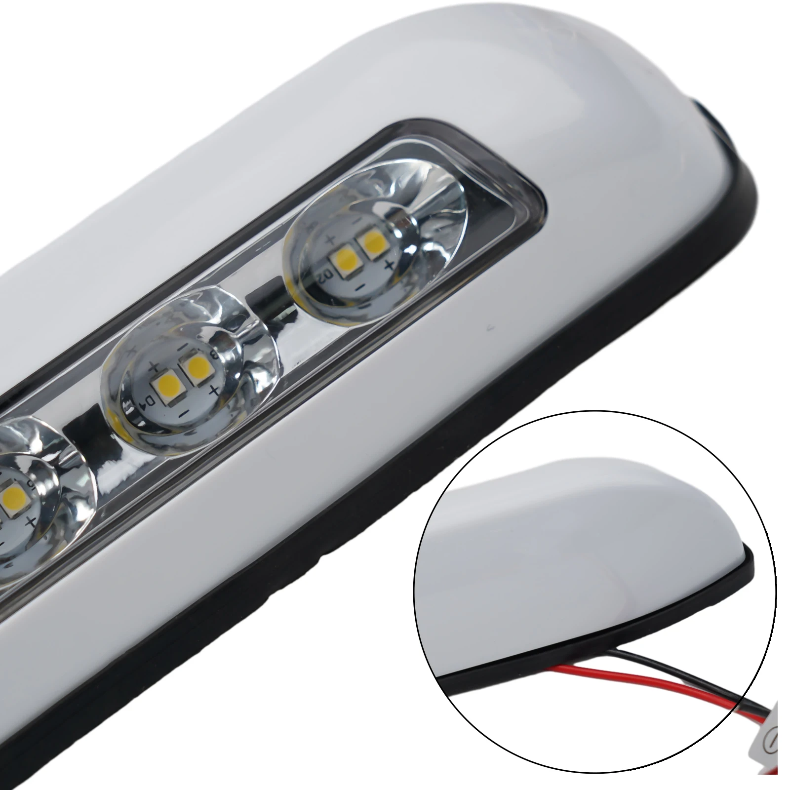 Lámpara Exterior para caravana, luz LED impermeable IP67 para porche, caravana, pared Interior, accesorios de barra de luz de 12V/24V