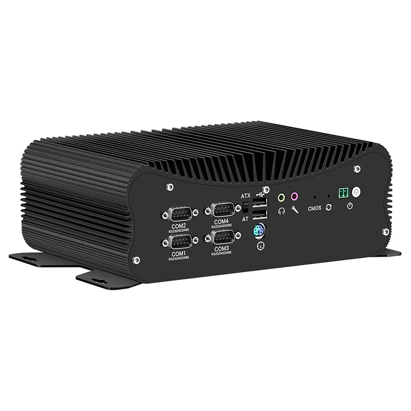 Industrial PC DC9V-36V Input Intel Core i7-1255U 10510U 6x COM 14xGPIO 2xLAN 6xUSB PS/2 HDMI VGA WiFi 4G LTE Win10/11 Linux