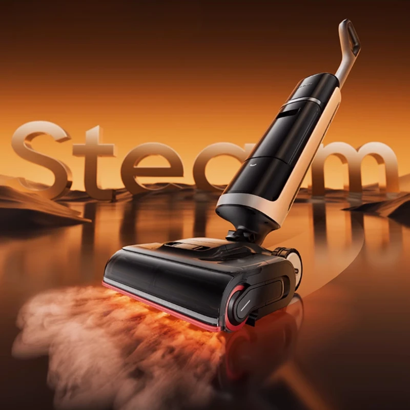 Dreame Steam / Hot Water Floor Scrubber H40 Steam Reclining Flat 0 Lint Suction and Mopping الأجهزة المنزلية المتكاملة