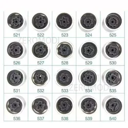 For Volkswagen Polo Golf Jetta Passat CC Tiguan Touran Bora Phaeton 5 1Pcs Tire anti-theft screw disassembly tool key sleeve