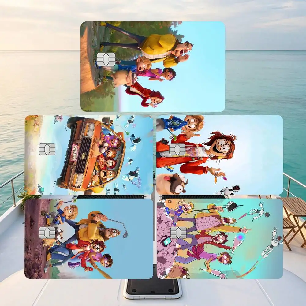 M-Mitchells TMVTM Classic Cartoon  Credit Card HD Stickers Game Card Decal Small Chip Waterproof Sticker Gift