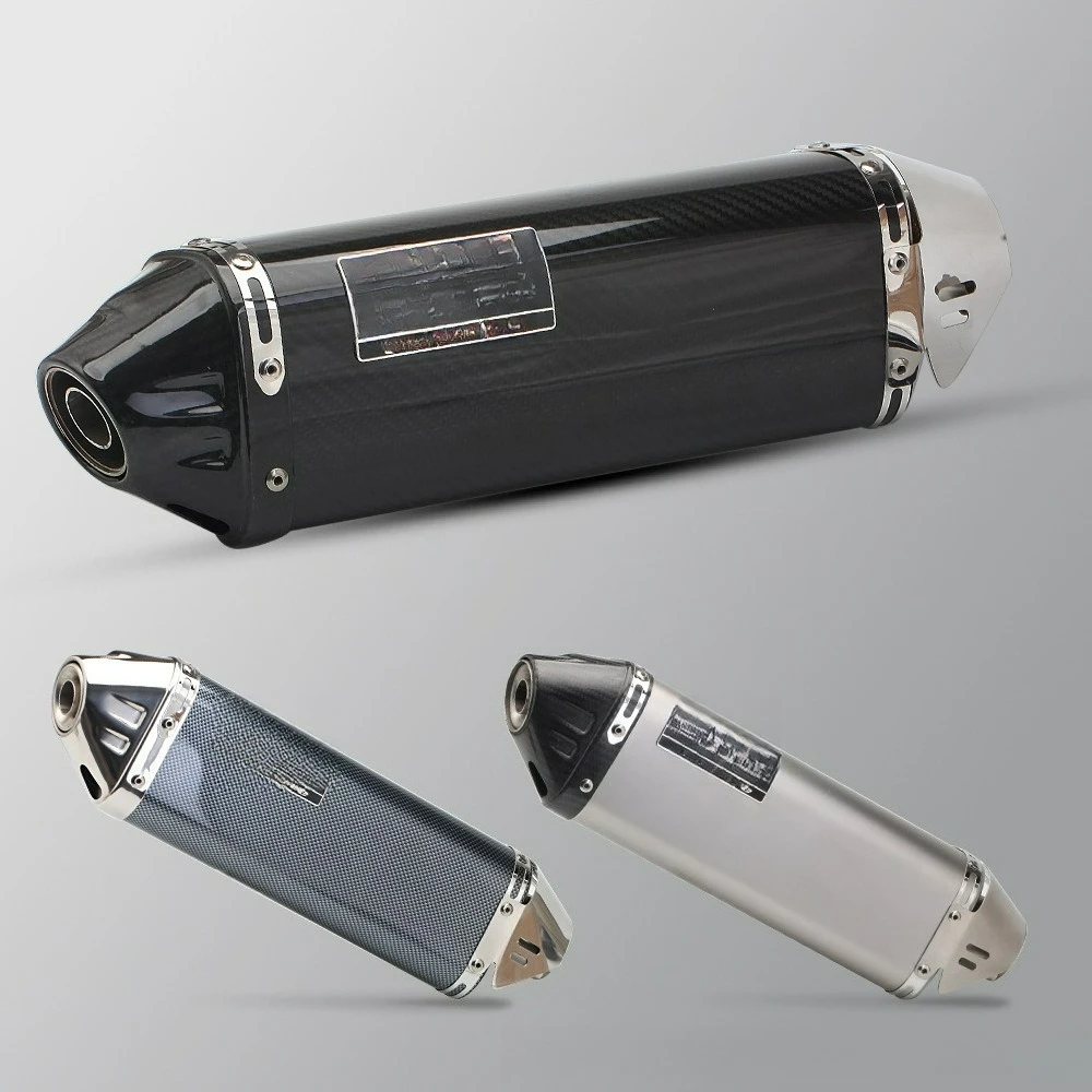 

Suitable for Yamaha R15R25 GSXR600 DUKE250RC390 modified TRCFor Yoshimura triangular exhaust pipe