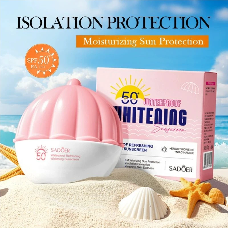 

Efficient 50+ SPF Facial Sunscreen Whitening Moisturizing Body Protector Care Antioxidant Lightweight Sunscreen Solar Blocker