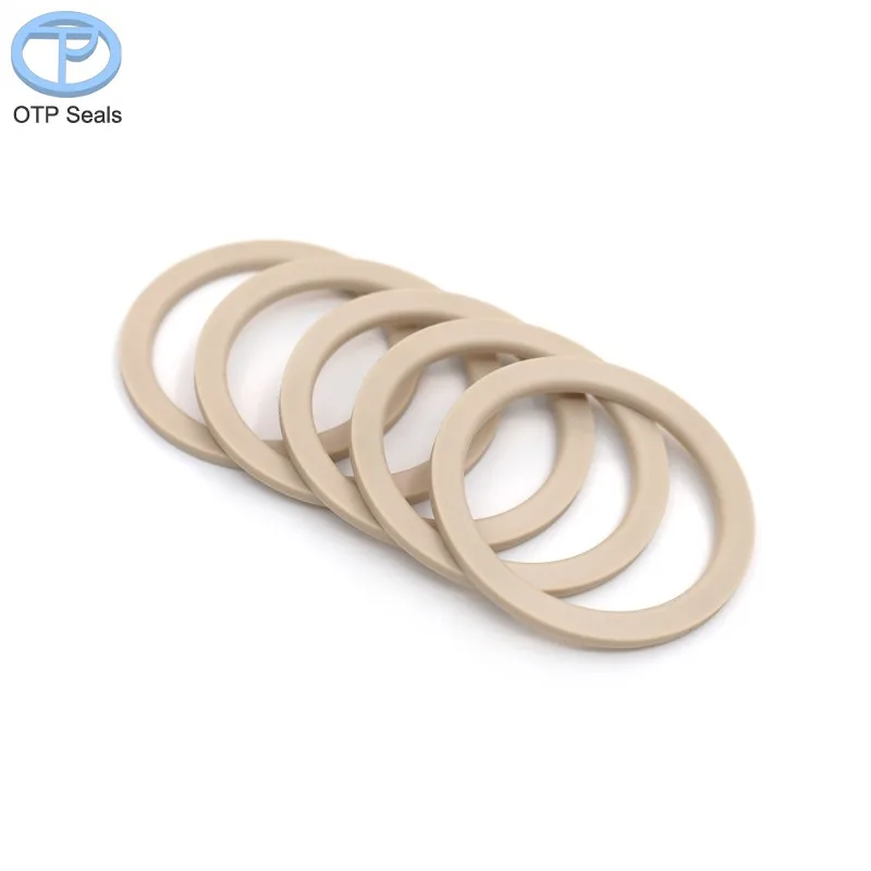 Custom PEEK Gasket Seal 35.2x44.4x2.5mm High Temperature Resistant Polyether Ether Ketone Seals Sealing Solutions OEM ODM