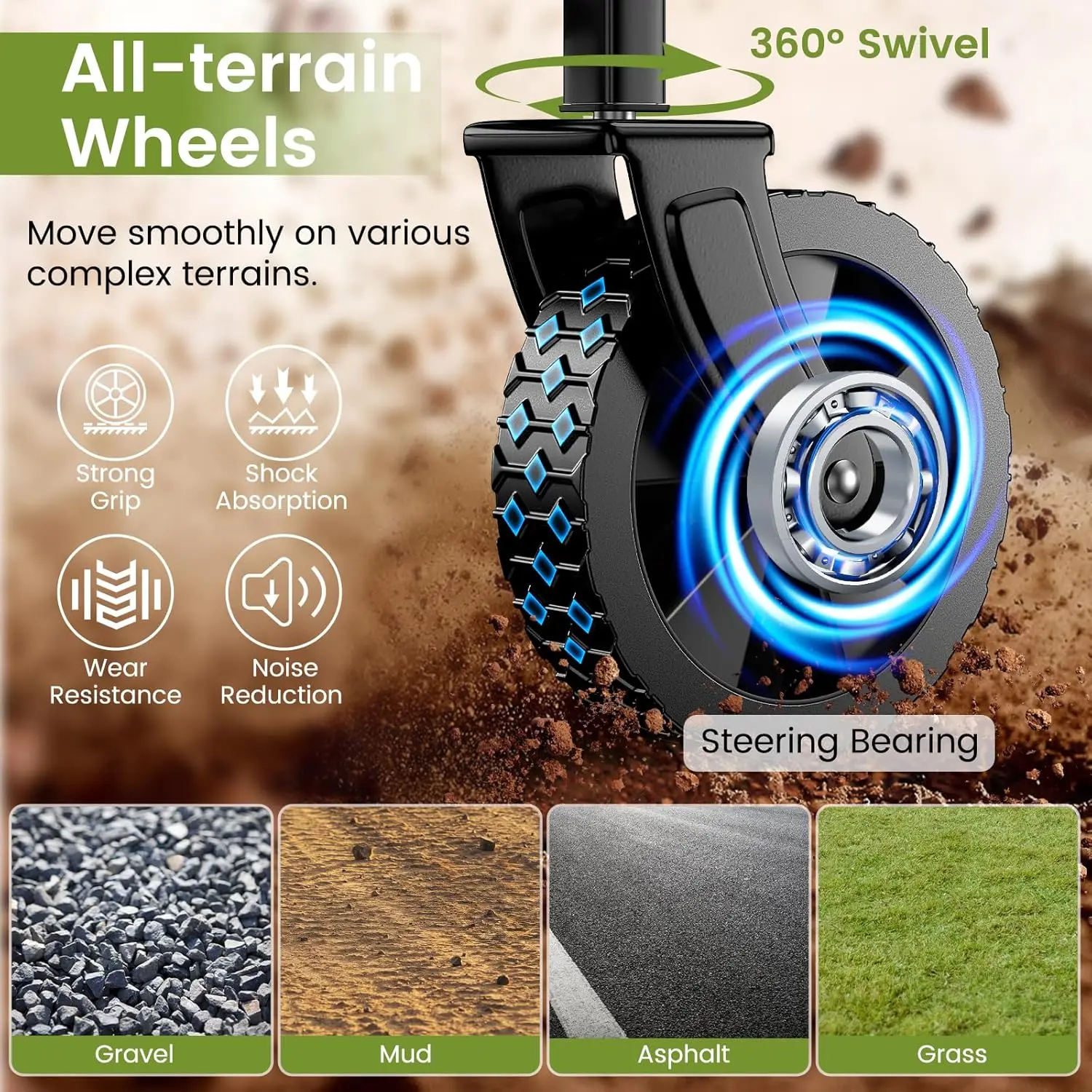 عربة عربة قابلة للطي بعجلات، سعة 220 رطلاً، أداة خفيفة الوزن قابلة للطي للتسوق والتخييم الرياضي