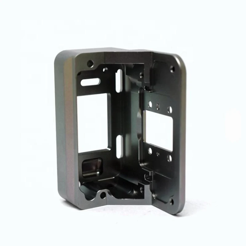 

Custom CNC Machined Anodized Aluminum Alloy Mechanical Mounting Bracket for Equipment Fixing Aluminum Parts CNC Milling Service