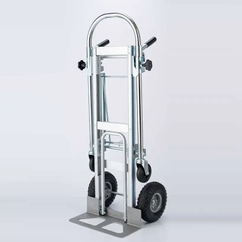 For Uni-Silent 250kg Loading 3in1 Multi-function Aluminum Hand Truck Foldable Platform Hand Cart FHT250B