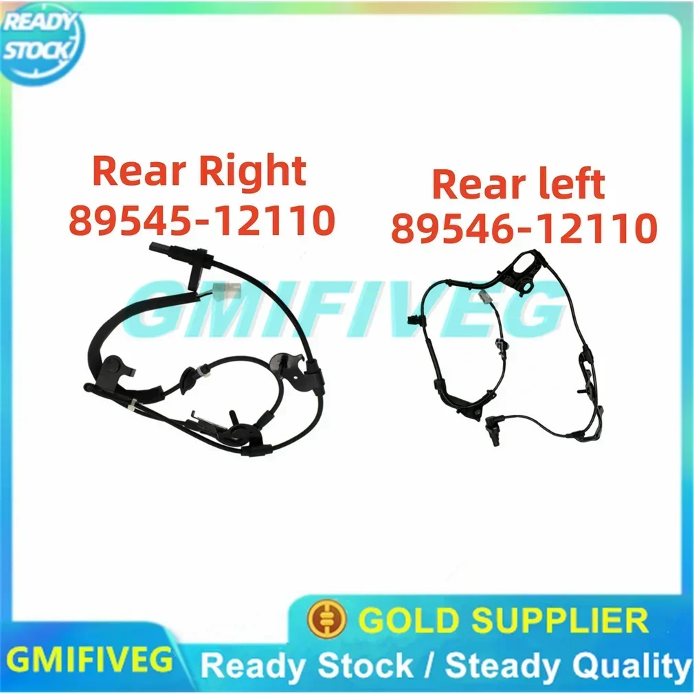 

89546-12110 89545-12110 8954612110 8954512110 New Rear Letf/Right ABS Wheel Speed Sensor for Toyota Corolla Axio