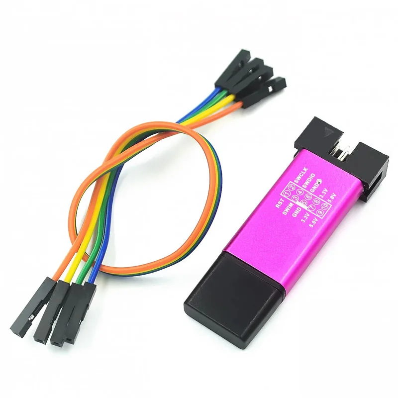 1-100Pcs FOR ST-LINK V2 For M8 M32 Downloader (Color Random Sending)