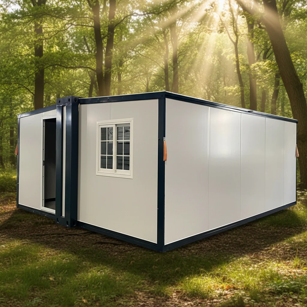 20ft 40ft Container House Expandable Folding Design Steel Material Mobile Office Guest Room Fast Assembly B2B Direct Supply