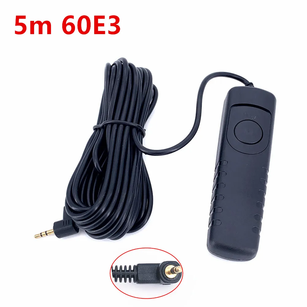 Shutter-Kabel für Canon Nikon Sony Fujifilm Olympus Pan sonic ersetzen RS-60E3 RS-80N3 MC-DC2 MC-30 RM-VPR1 RM-S1AM RR100