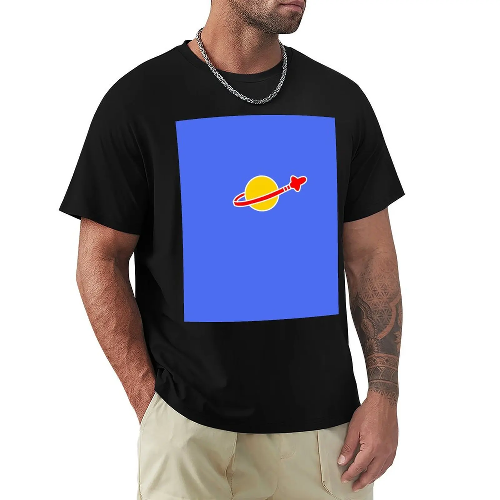 

Benny Spaceman Logo T-Shirt plus size clothes new gifts and t-shirts black t shirts for men
