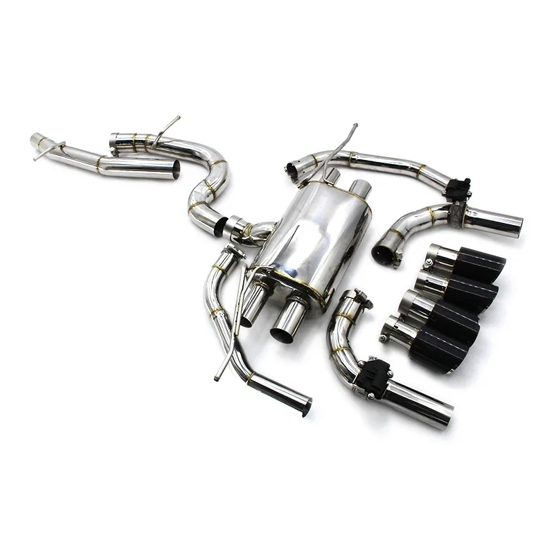 

Performance Exhaust System Stainless Steel For Audi S3 2.0T 2015-2023 Exhaust Pipes