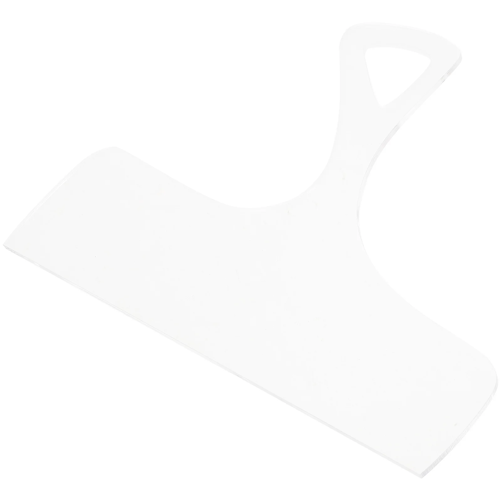 قالب مقبض لوح تقطيع أكريليك مقبض لوح فحم كبير استنسل أداة إمداد المطبخ النجارة القابلة لإعادة الاستخدام #2