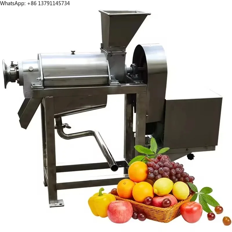 

0.5T High Output Cold Press Juicer Fruit Press Machine Spiral Juice Extractor for Sale
