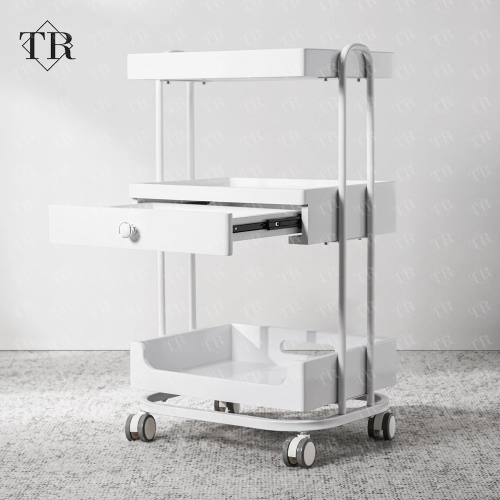 Rolling Cabinet Lashes Furniture Beauty Salon Equipment