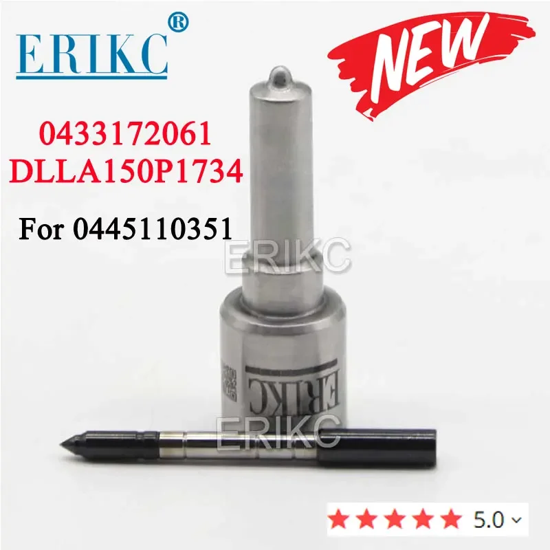 DLLA150P1734 Diesel Auto Repair Kits 0433172061 DLLA 150P 1734 Common Rail Injector Nozzle Tip DLLA 150 P 1734 For 0445110351