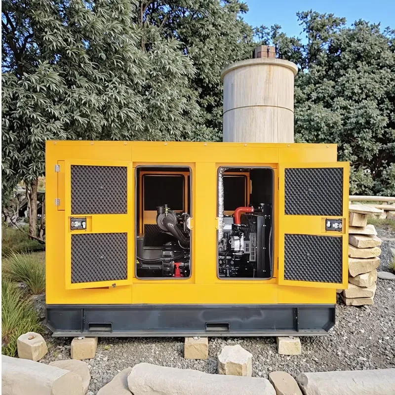 Low Price China WEICHAI 30kw 38kva Soundproof Backup Genset Super Silent Electric Generator Set for Home Use