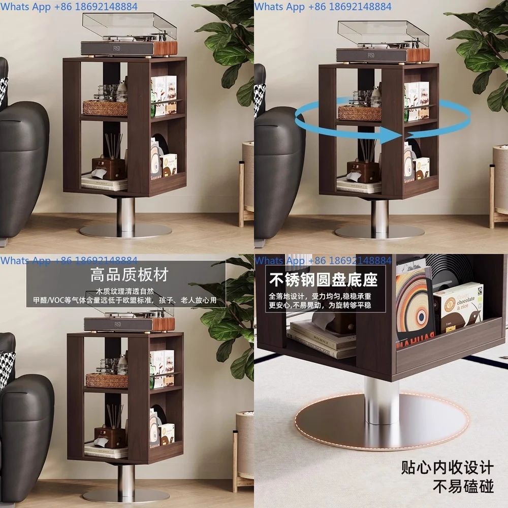 

Vintage Solid Wood Nightstand Side Cabinet Style Bedroom Storage Rack Narrow Small Organizer