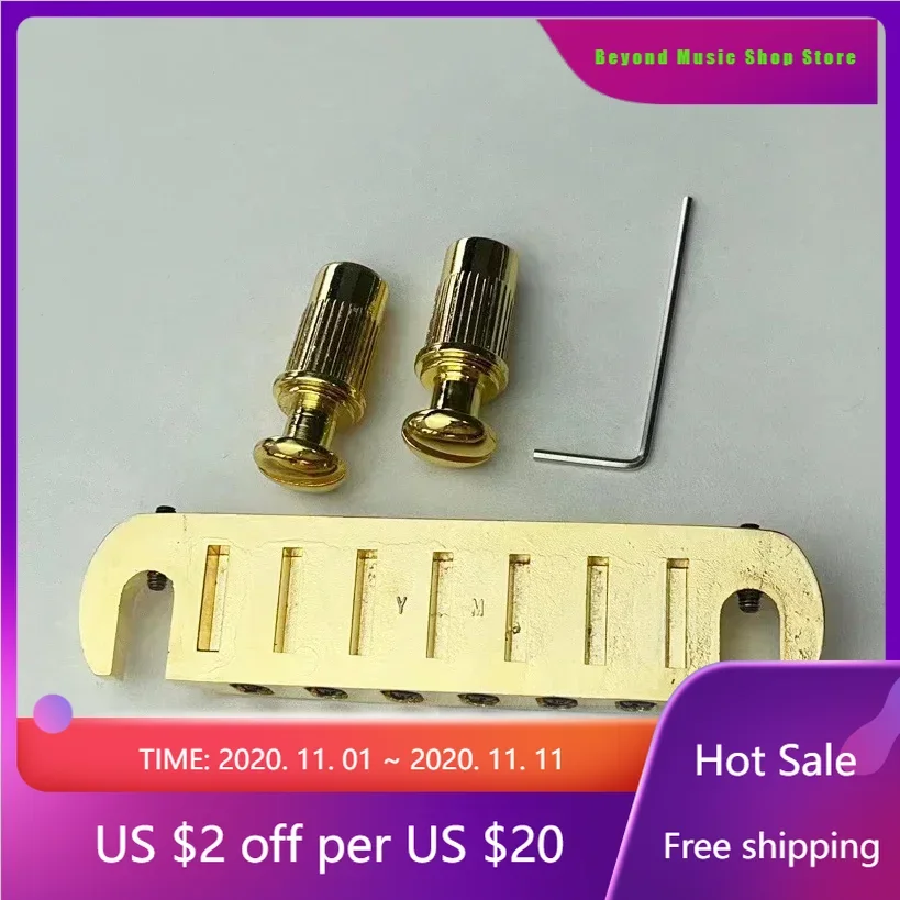 

Beyond Music Shop Store-wilkinson LP SG integrated bridge Wilkinson electric guitar bridge tailpiece WOGT3 gold