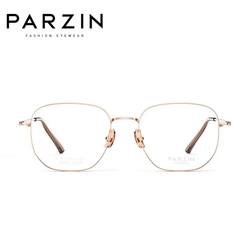 PPARZIN Titanium Alloy Prescriotion Glasses Frame Women Men Ultra light  Optical Myopia Eyeglasses Frame Male Eyewear 85015