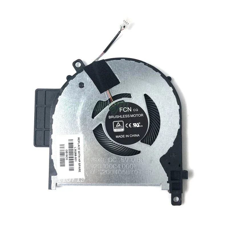 New Original CPU Cooling Fan For HP ENVY X360 15-CN 15-CP TPN-W134 TPN-W135 Cooler DFS200405BY0T FKG1 4pins