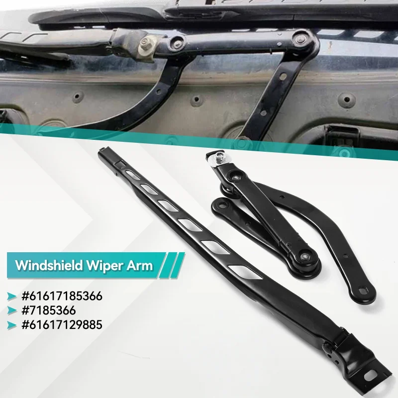 bmw-5シリーズ-e60-e61-525i-525xi-528i-530i-530xi-535xi用-フロント右側ワイパーアーム-61617185366