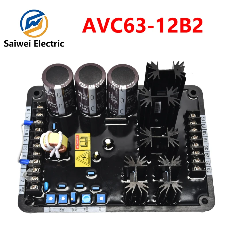 AVC63-12B2 generator set accessory pressure regulating plate automatic regulator AVR