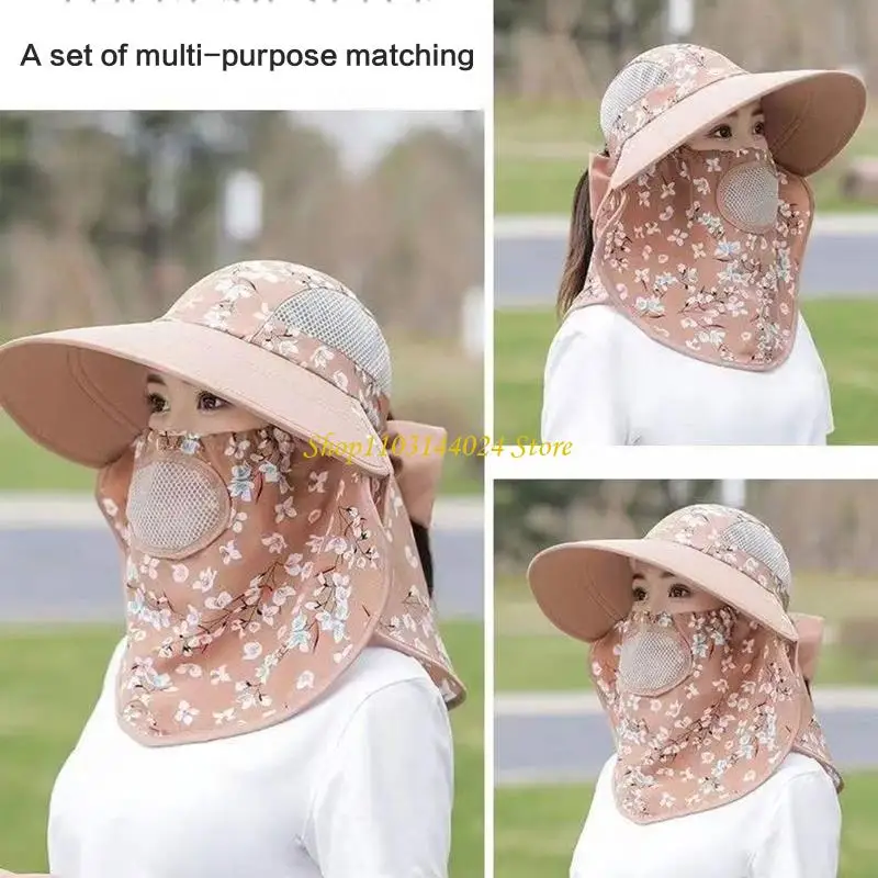 

N5KE Hat for Women Summer Cycling Anti-uv Sport Veil Cap Thin Fishing Motorcycle Cap