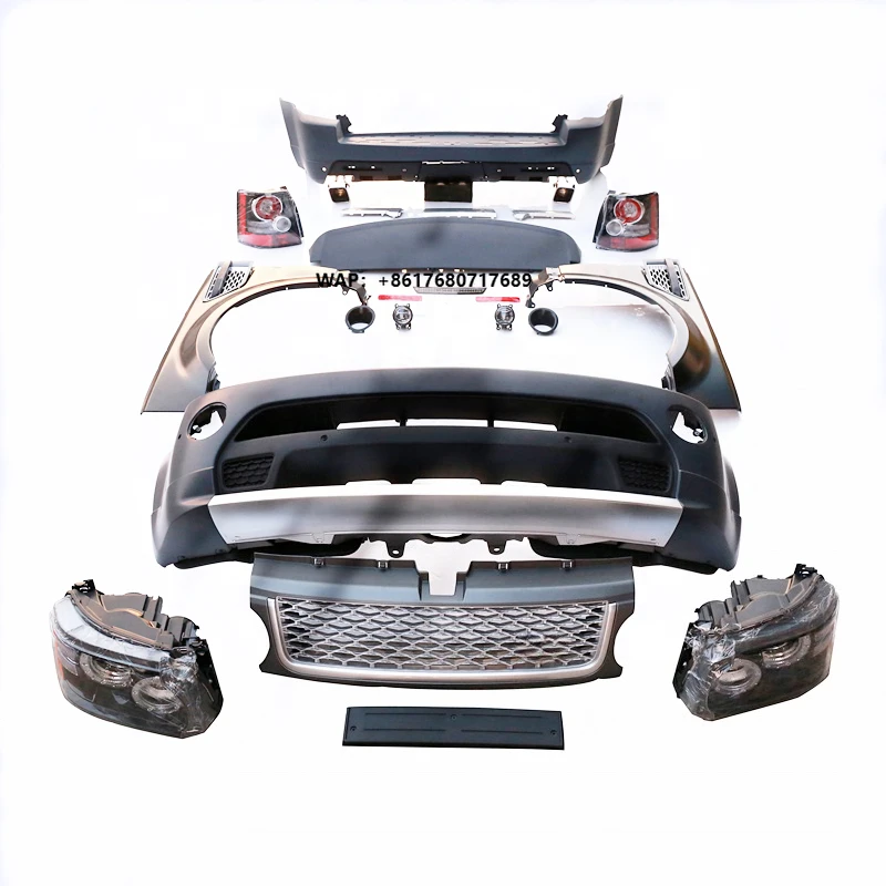 Autobiography L320 Body Kit for  Range Rover Sport 2002-2009 Upgrade to 2010-2012 Car Bumper Assy Facelift Bodykit