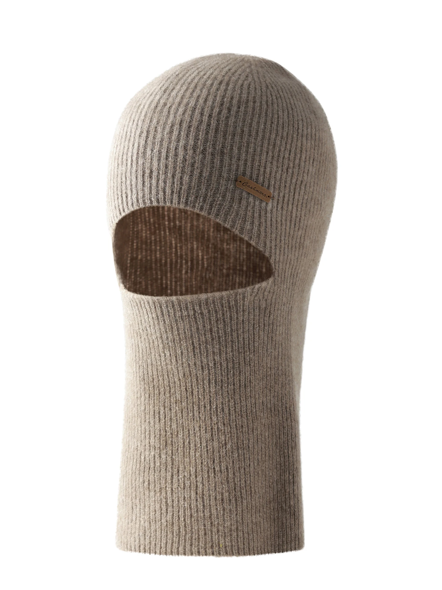 

Мужская вязаная Балаклава из 100% чистого кашемира, шарф, элегантные шапки, шапочки, зимние шапочки с капюшоном, теплые головные уборы, шапки унисекс