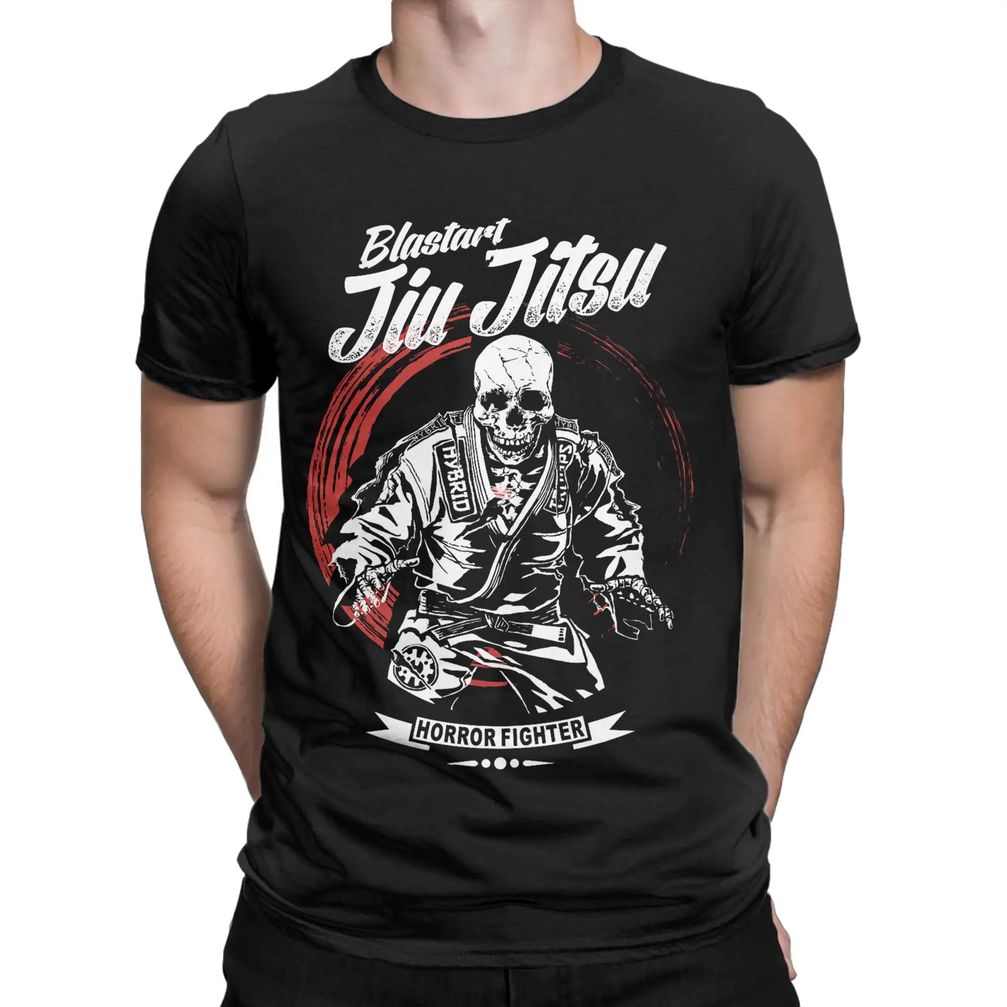 Brazilian Jiu Jitsu Gracie Team T-Shirts for Men Women Martial Arts Bjj Grappling Rio Vintage 100% Cotton T Shirts Clothing