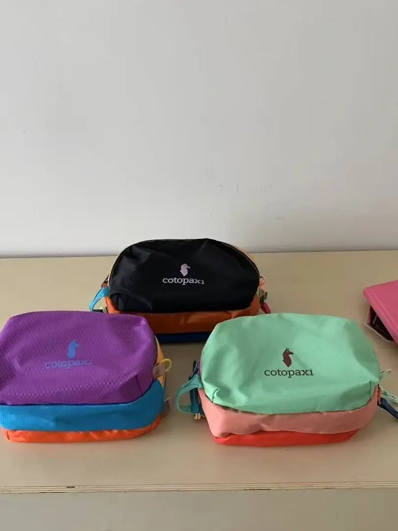 Bolsa de Aseo de Viaje de Nailon Impermeable de Gran Capacidad 2025, Color Camel Dopamina, Bolsa de Maquillaje, Estilo Casual Simple, Bolsa Hobo