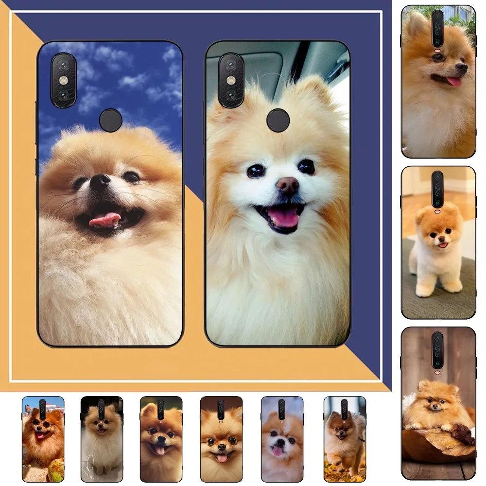 Cute Pomeranian Dogs Phone Case For Redmi Note 4 X 5 A 6 7 8 T 9 9S 10 11 11S 11Epro Poco M3 pro