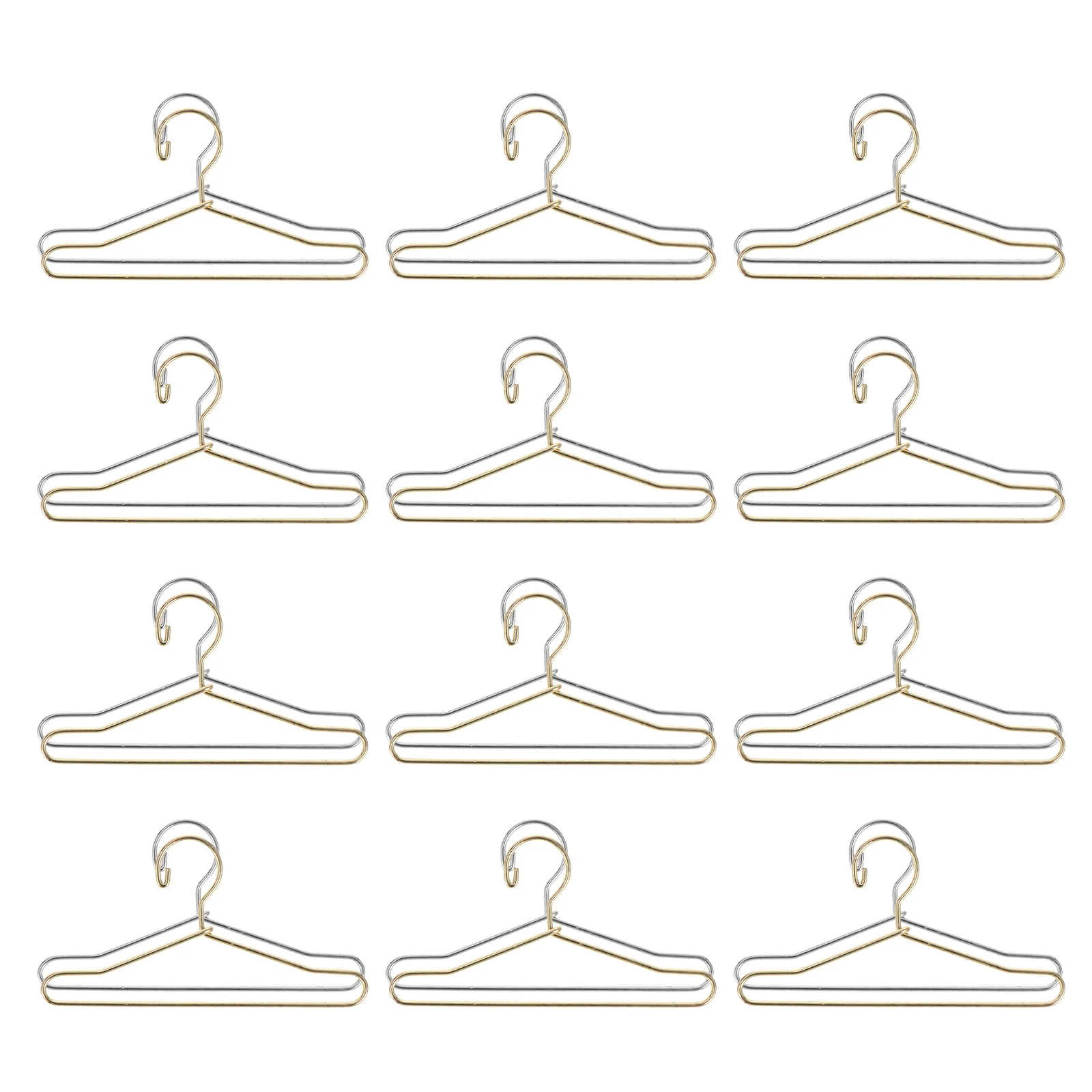 

24 шт. принадлежности для изготовления вешалок для одежды, держатели для платьев, стеллажи для хранения, аксессуары для хранения, вешалка для мебели