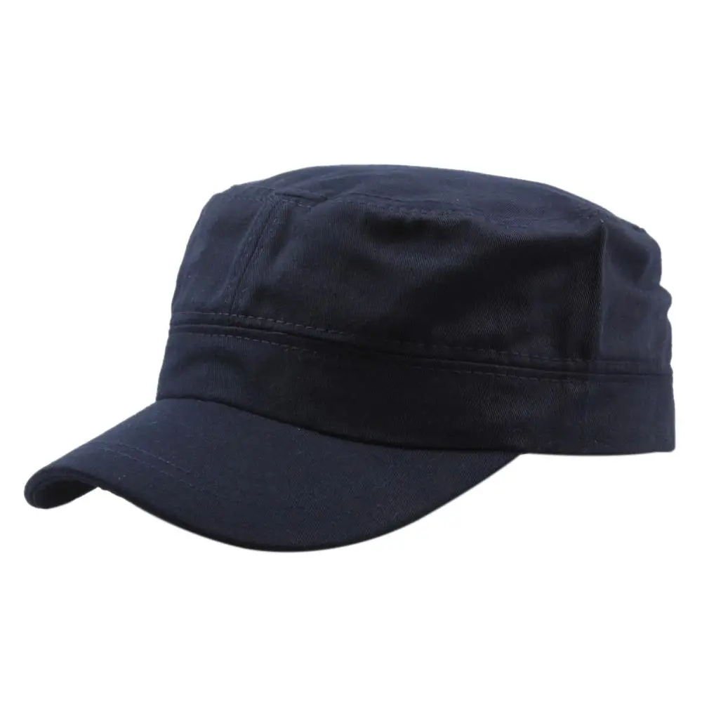 Casual Women Men Fisher  Hats Summer Sunscreen Cadet Hat Men  Cap Bone Cap Flat Top Caps