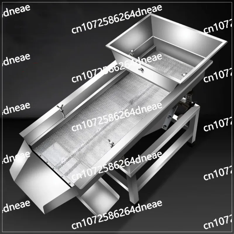 Vibrating Screen Small Industrial Stainless  Linear Electromechanical Dynamic Vibration Sieve Sand Sieve Powder Sieve Machine