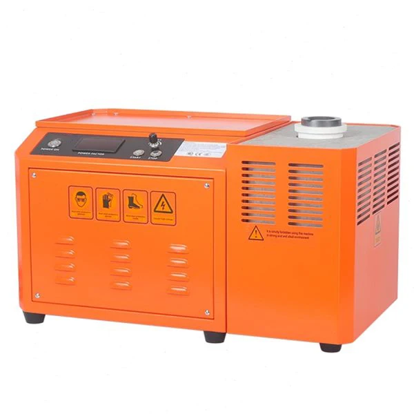 

220V 1KG Industrial Induction Furnace Mini Gold Smelting Machine Electric Heat Treatment Small Metal Smelting Equipment Motor