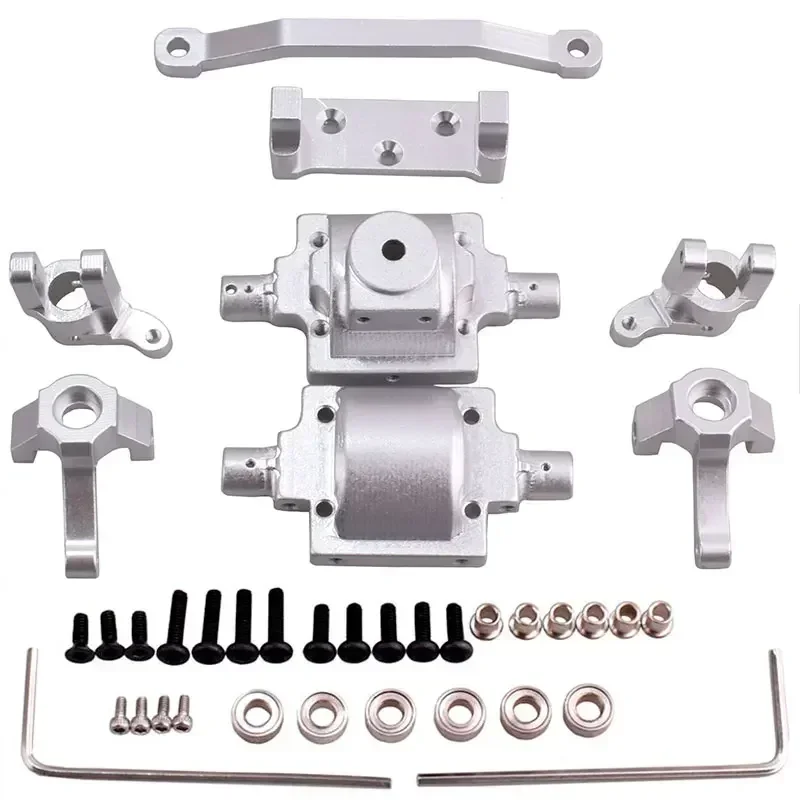 

Metal Upgrade Parts Kit Steering Block Gearbox Housing For HAIBOXING HBX 2098B 1/24