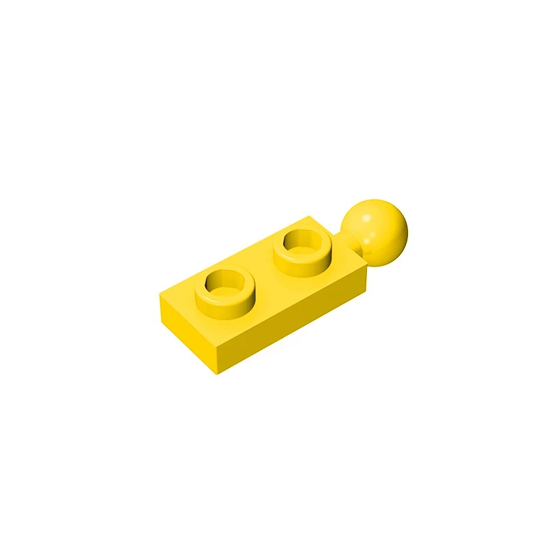 MOC PARTS GDS-852 Plate, Modified 1 x 2 with Tow Ball on End compatiblewith lego 22890 children\'s toys Assembles Building Blocks