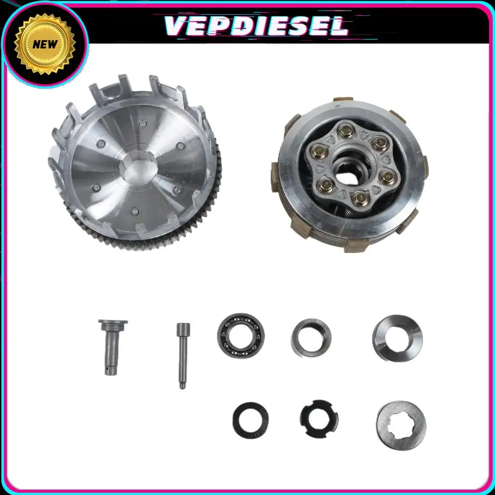 

Motorcycle Clutch Assembly For Italika 250SZ Dt200 Dt250 Ft200 Drivetrain & Transmission Components Clutches Accessories
