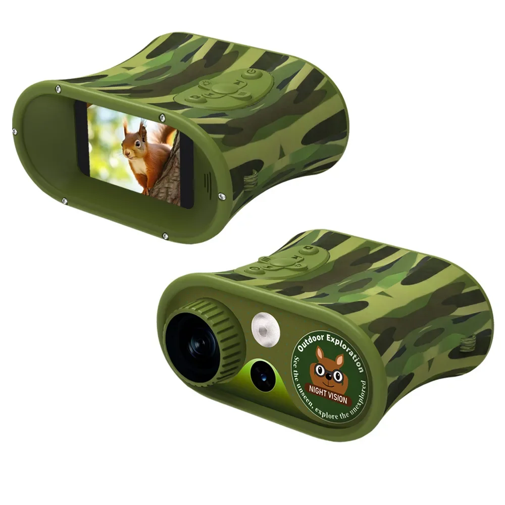 

2.4'' Screen Binoculars Night Vision DT-15 48MP 2.5K UHD Video Digital 8X Zoom 3W/850nm IR Built-in 2200mAH Battery for Camping