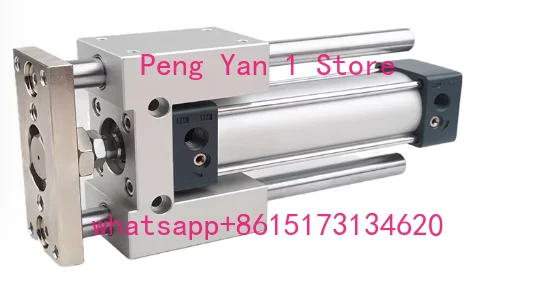 Cylinder with tape guide frame Cylinder, three-axis three-rod with guide rod Cylinder SC32/40/50/63/80125
