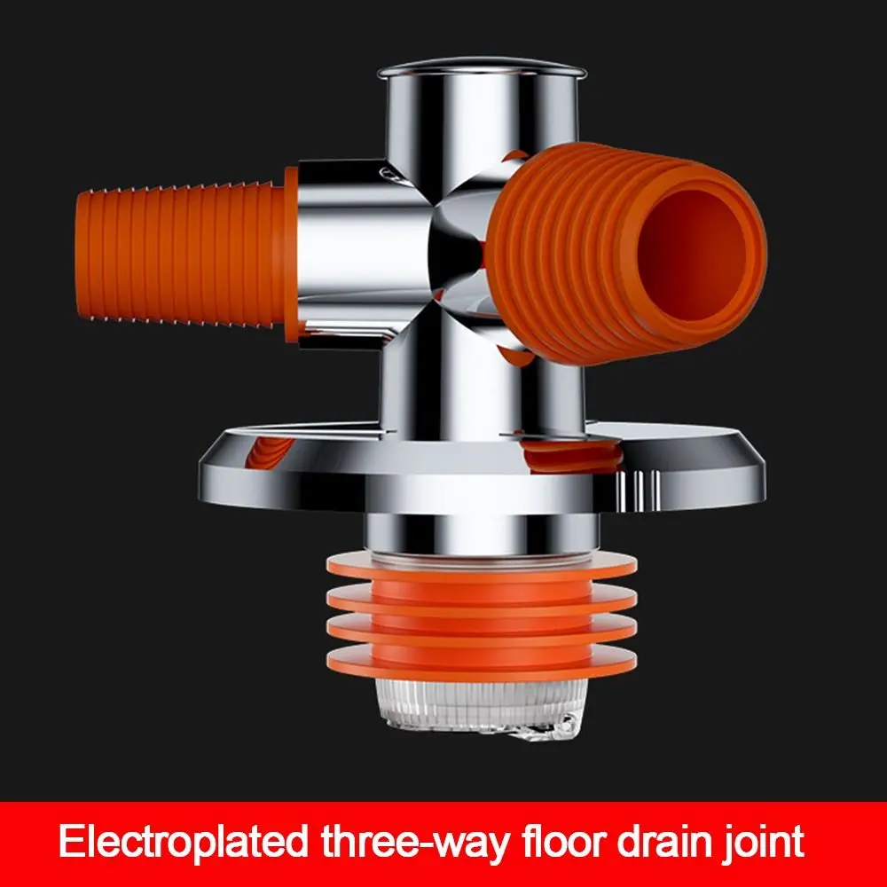 Anti odor Sink Drain Pipe Adapter Multifunctional neat Kitchen Basin Sewer Branch Sealing Ring Dishwasher Water Pipe Connector