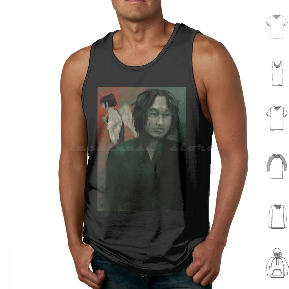 Oldboy Tank Tops Print Cotton Oldboy Movie Park Chan Wook Choi Min Sik Oh Dae Su Mi Do Kang Hye Jung Movies