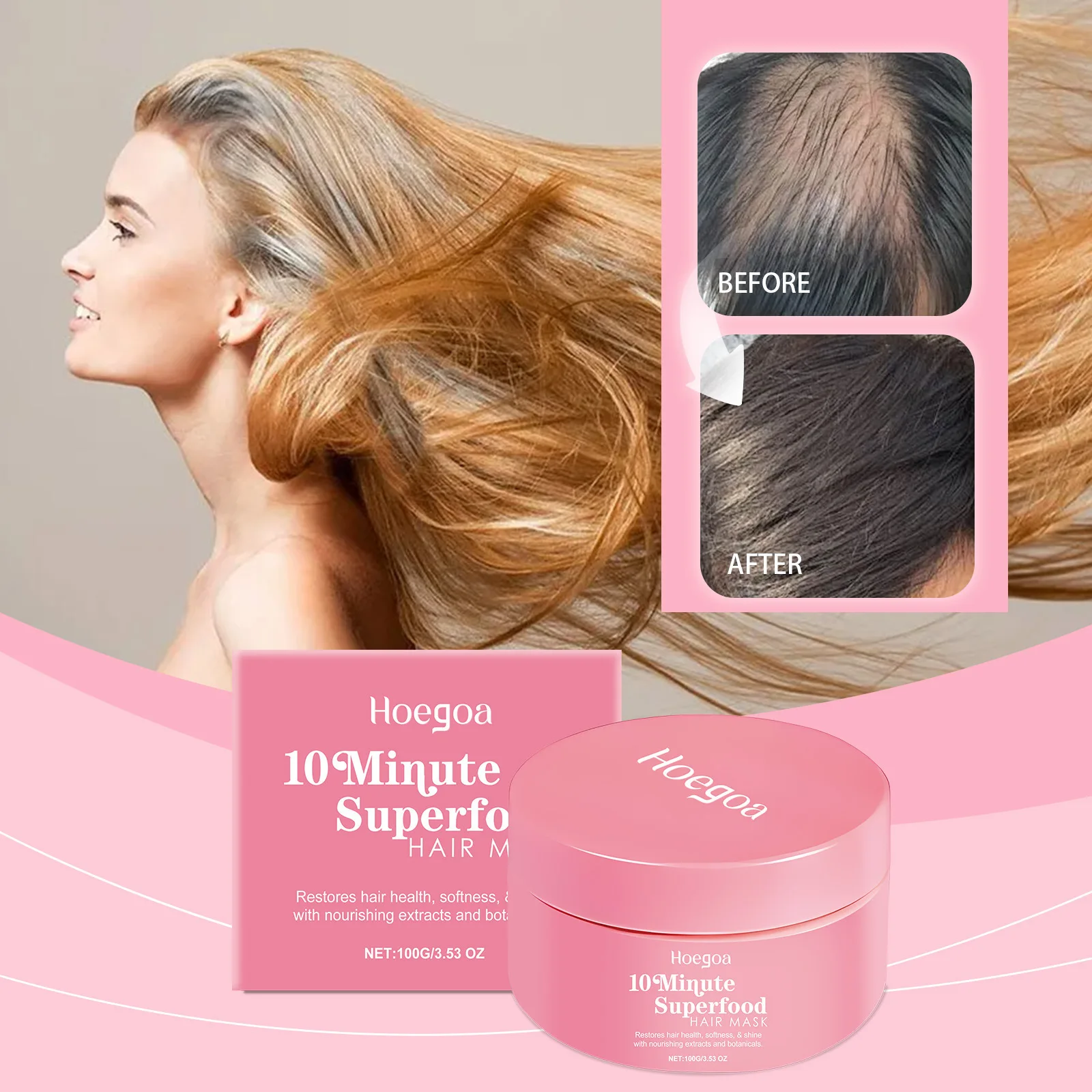 

감خна Питательная маска для волос Ежедневно Улучшает качество волос Восстанавливает сухость и вьющиеся волосы Увлажняет и смягчает волосы 10-минутный кондиционер