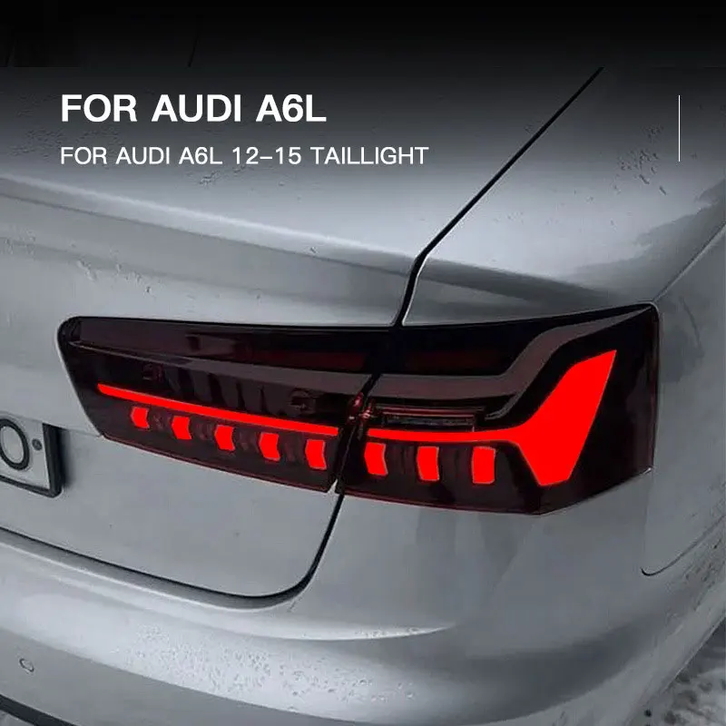 

Car Taillights For Audi A6 C7 LED Tail Light 2012 2013 2014 2015 2016 A6L Rear Fog Brake Turn Signal Automotive Accessories