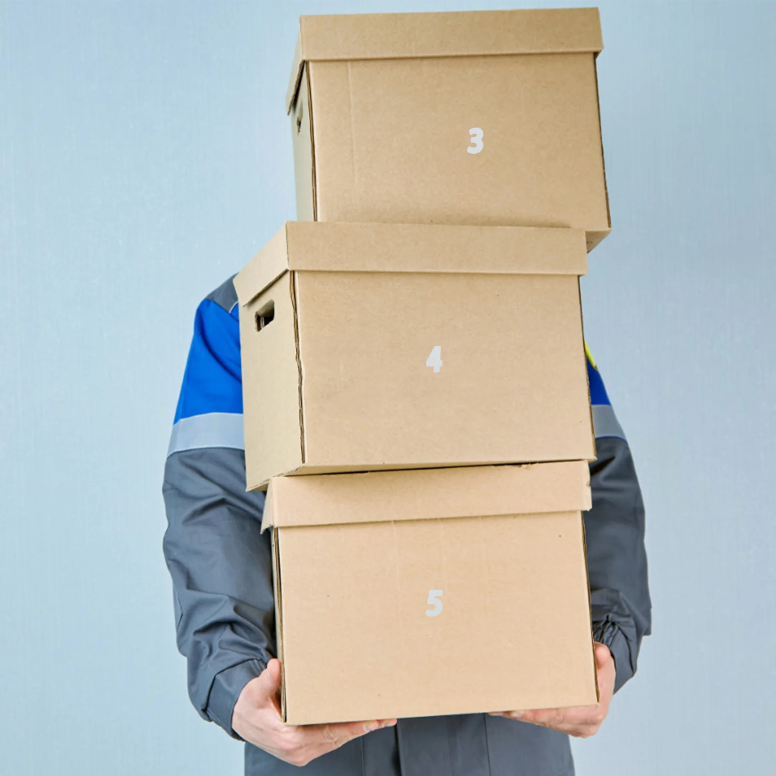 

15 Sheets Waterproof Self-Adhesive Number Stickers for Mailbox Office Classroom DIY Projects Sticker Numbers